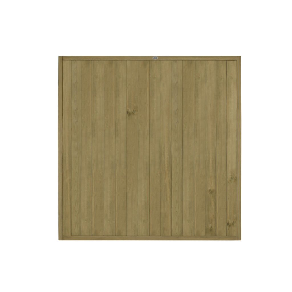 Forest Garden 6ft Pressure Treated Vertical Tongue and Groove Fence Panel – Pack of 3 5013053168158 2
